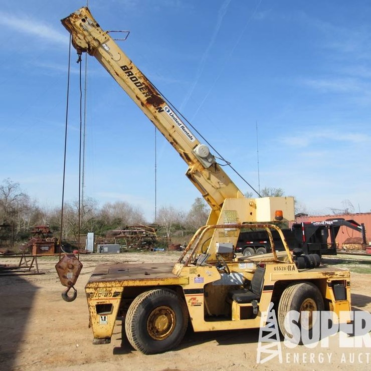 (1-16) 2006 BRODERSON 1C-80-3G 9-TON HYD CARRIER ...