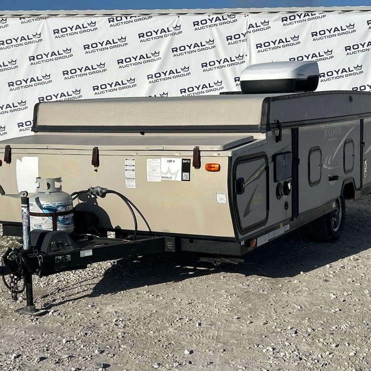 2014 Forest River Rockwood Premier 2317G S/A Pop Up Camper Trailer