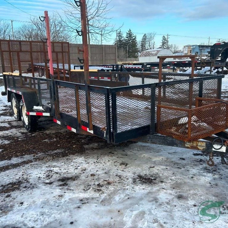 2008 Forest River Angle Steel Trailer, VIN # 5NHUAST2081036426