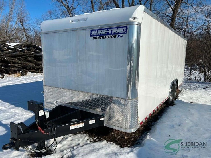 2023-sure-trac-contractor-pro-23'-enclosed-trailer-image-1