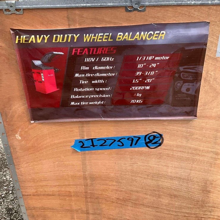 2025 Heavy Duty Wheel Balancer