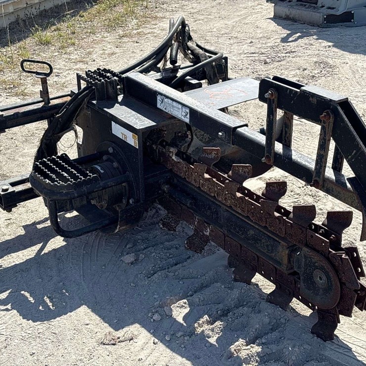Skid Steer Trencher Attachment