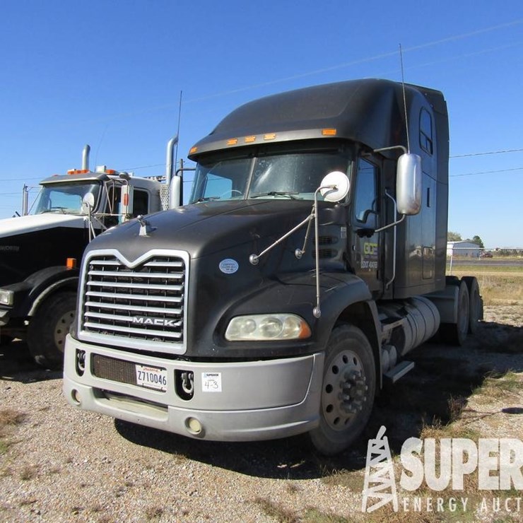 (x) (4-3) 2016 MACK CXU613 T/A Truck Tractor w/Sl...