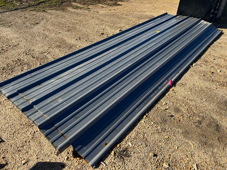 #37660-•-lot-of-(16)-sheets-of-11’x3'-sheet-metal-image-3