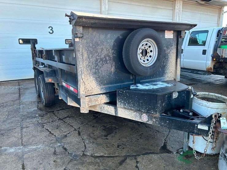 2021-14ft-quality-steel-and-aluminum-product-trailer,-vin-#-5leb1de2xm1208673-image-1