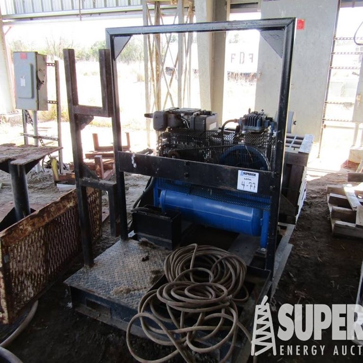 (4-77) QUINCY D207Y30HC Air Compressor, S/N-UTY8S...