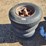 (4)-trailer-house-hubs,-wheels/tires-w/brake-hardware-image-1