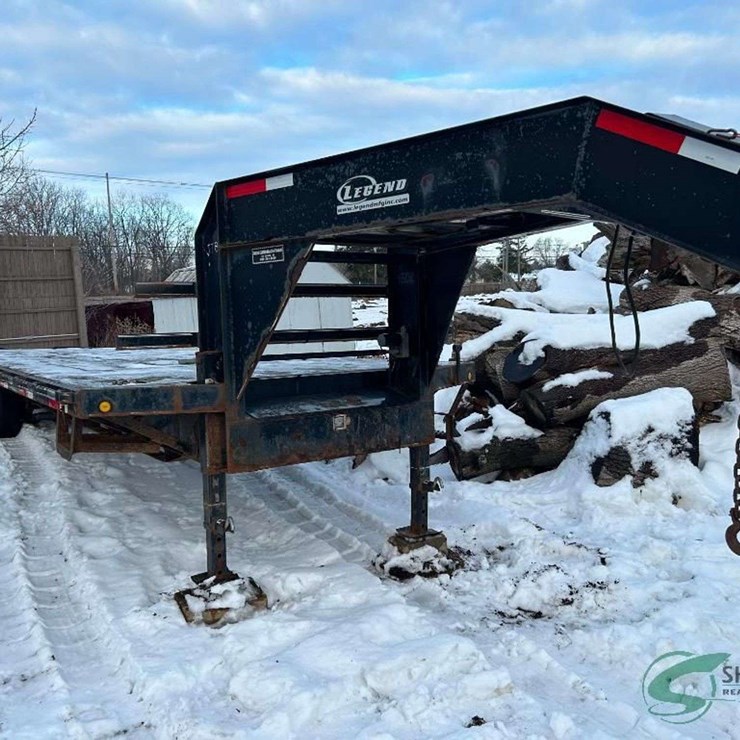 2010 Parker Flatbed Trailer 25ft