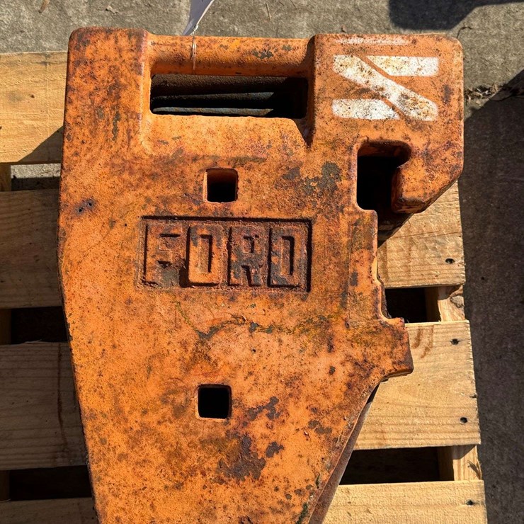 (4) Ford Suitcase Weights