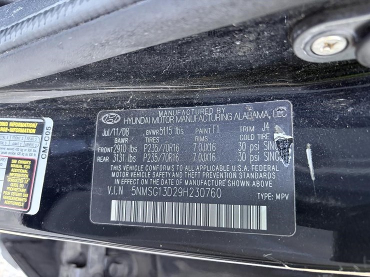 2009-hyundai-santa-fe-gls-image-38