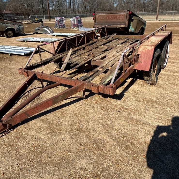 #37750 • 12’ T/A Steel Utility Trailer