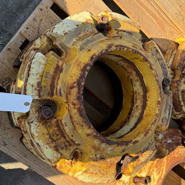 (4) John Deere Wheel Weights