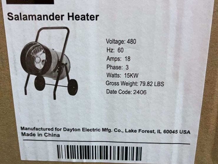dayton-salamander-heater---3-phase---new-in-box-image-1