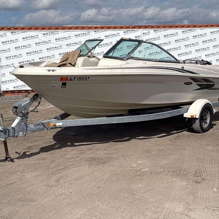 2001 SER BOAT &amp; TRAILER