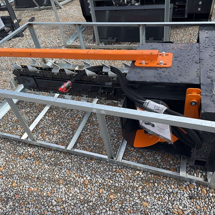 Unused Skid Steer Trencher Attachment