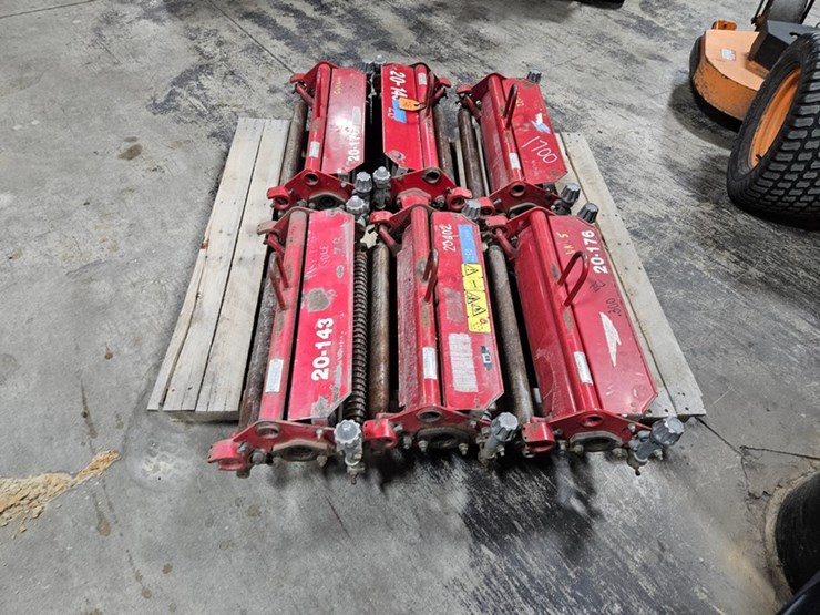 #146-•-(6)-spare-toro-mower-reels-image-2