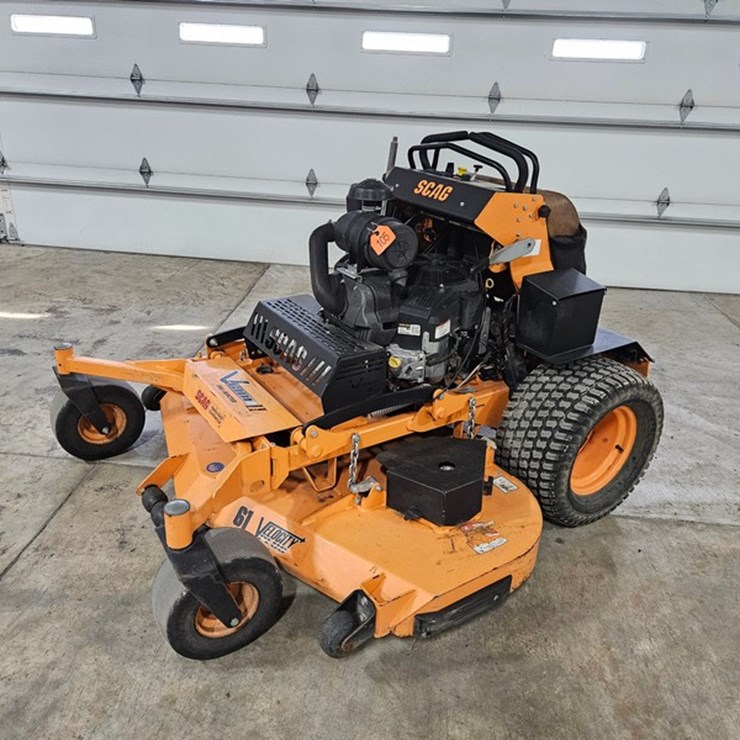 #105 • 2022 Scag V Ride II Fuel Injected Stand On Mower