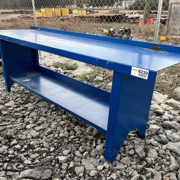 KC 93” Steel Shop Table / Workbench