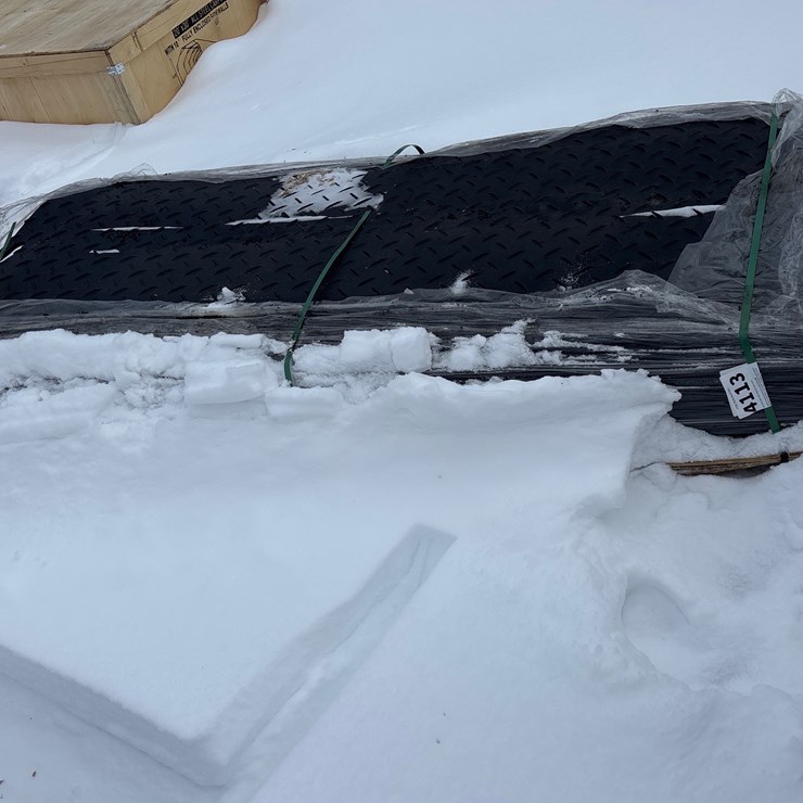 #4113 • E1. (15) NEW GROUND PROTECTION MATS