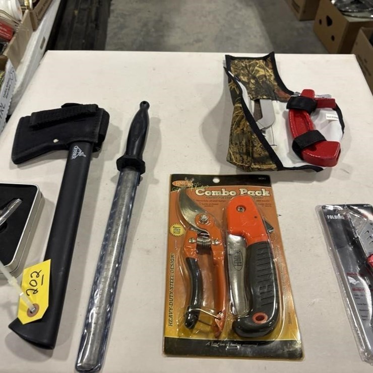 Gerber Axe, Knives, Etc