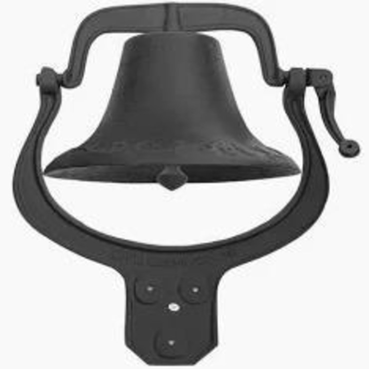 New Unused Cast iron freedom / farm bell