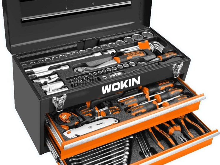 new-unused-wokin-tool-98-pc-tool-chest-set-image-1