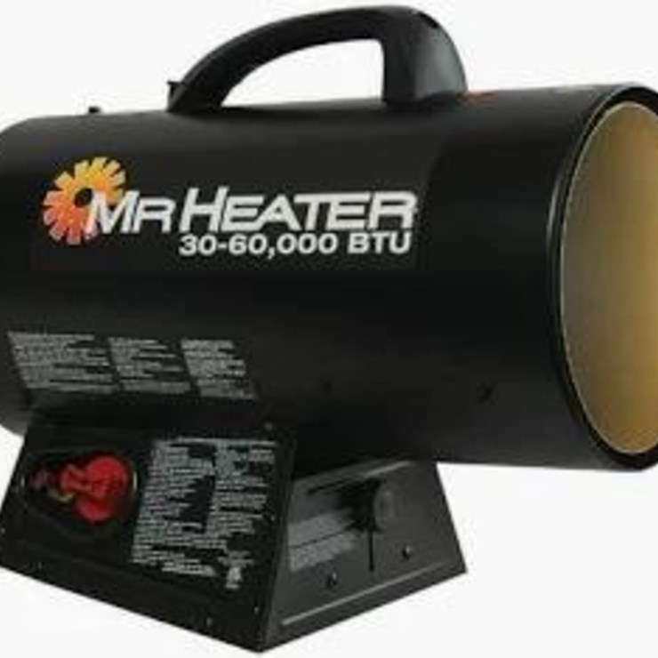 New Unused Mr. Heater 60,000 btu forced air heater.