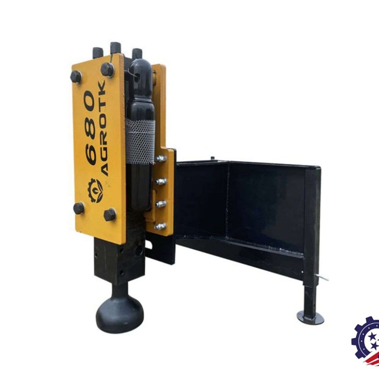 2026 AGT PD680-PZ Skid Steer Breaker Attachment