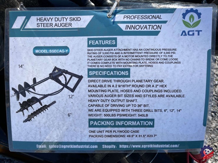 2026-mower-king-ssecag-y-with-3-bits-skid-steer-auger-attachment-image-2