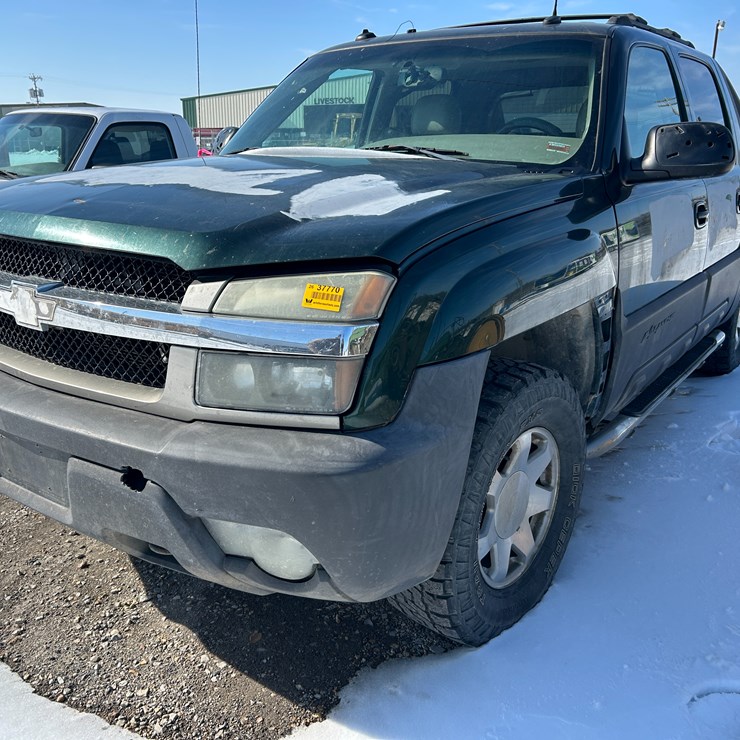 #37770 • Chevrolet Avalanche 4x4 Pickup VIN: 3GNKE13T83G169931