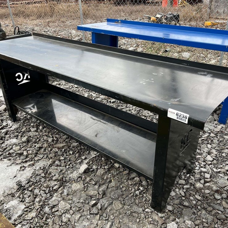 KC 90” Steel Shop Table