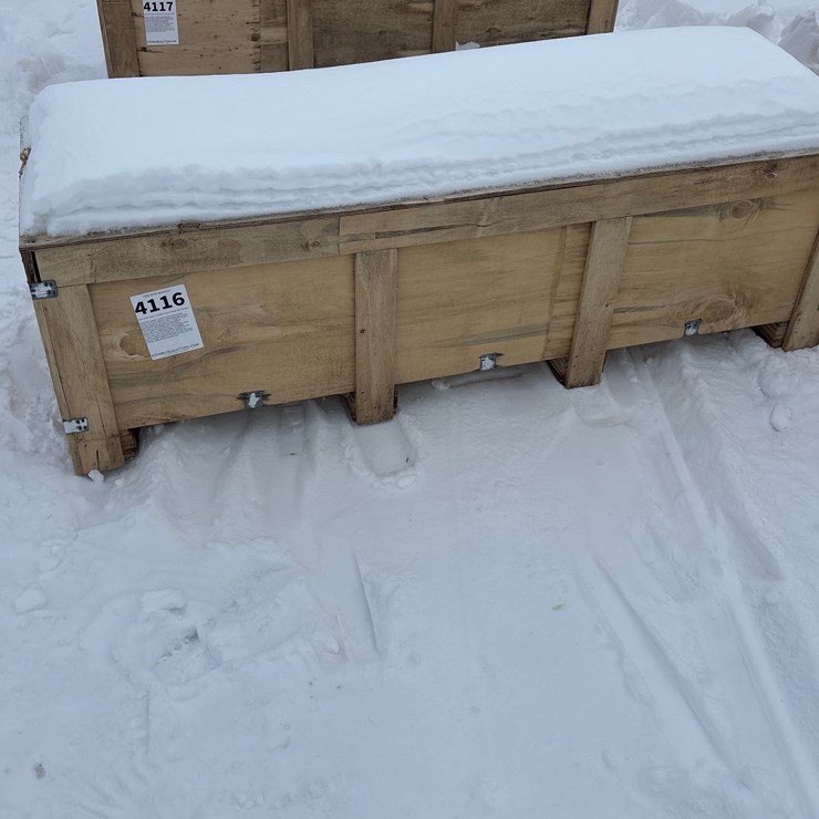 #4116 • E1p. SDLC1220 Carport 12x20ft Fully Enclosed Steel Shelter