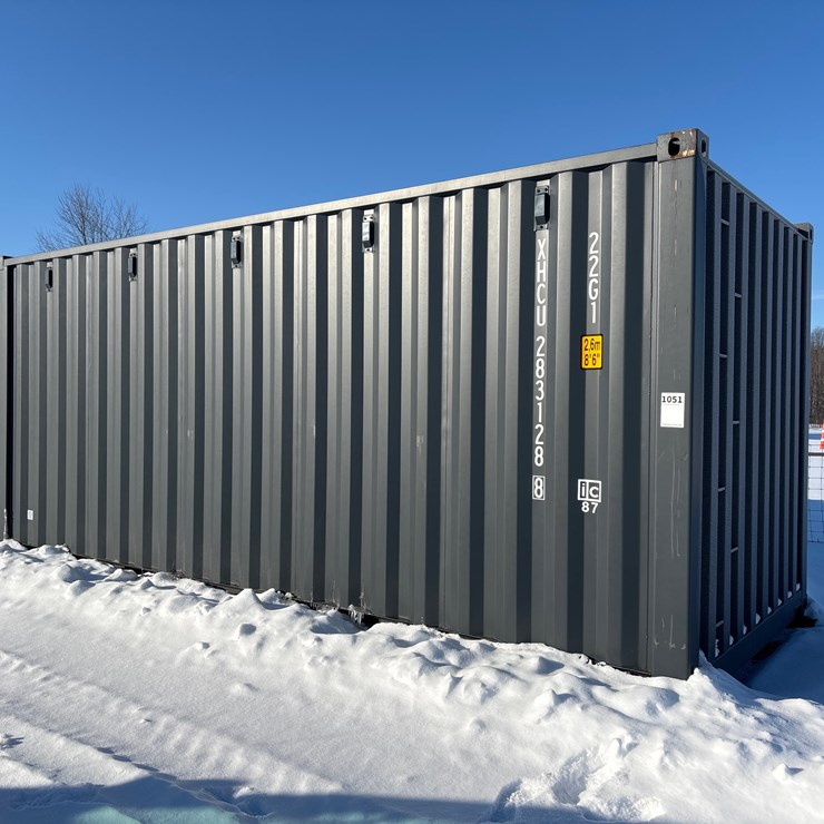 #1051 • 20’ one trip storage container XHCU23813288