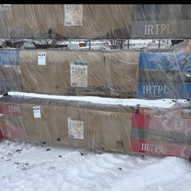 #4129 • E2. NEW IRANCH 10,000 LB, 2 Post Car Lift