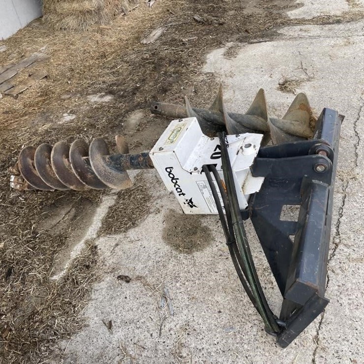 Bobcat Universal Attach Post Hole Auger