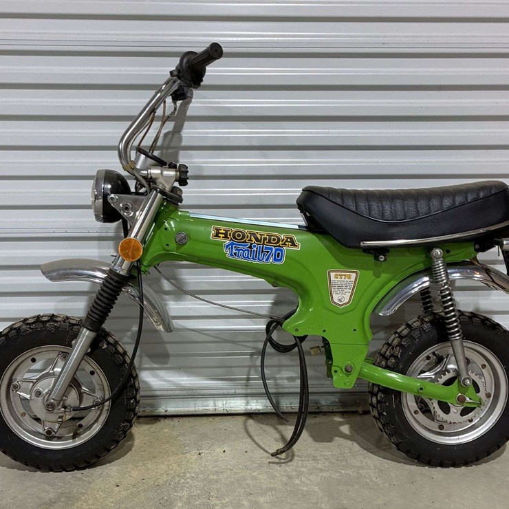 1974 Honda CT70 Trail 70 With NOS Parts Minibike