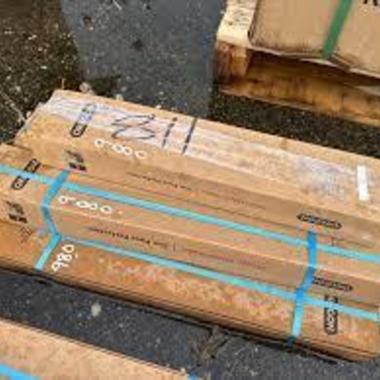 New Unused Assorted mower blades 60 pcs - toro, john deere, exmark, hustler.