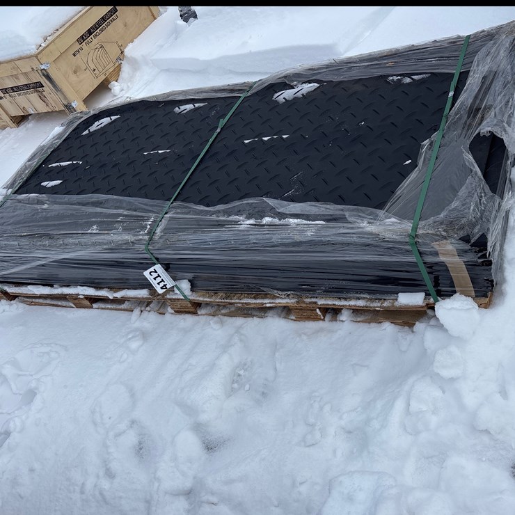 #4112 • E1. (15) NEW GROUND PROTECTION MATS