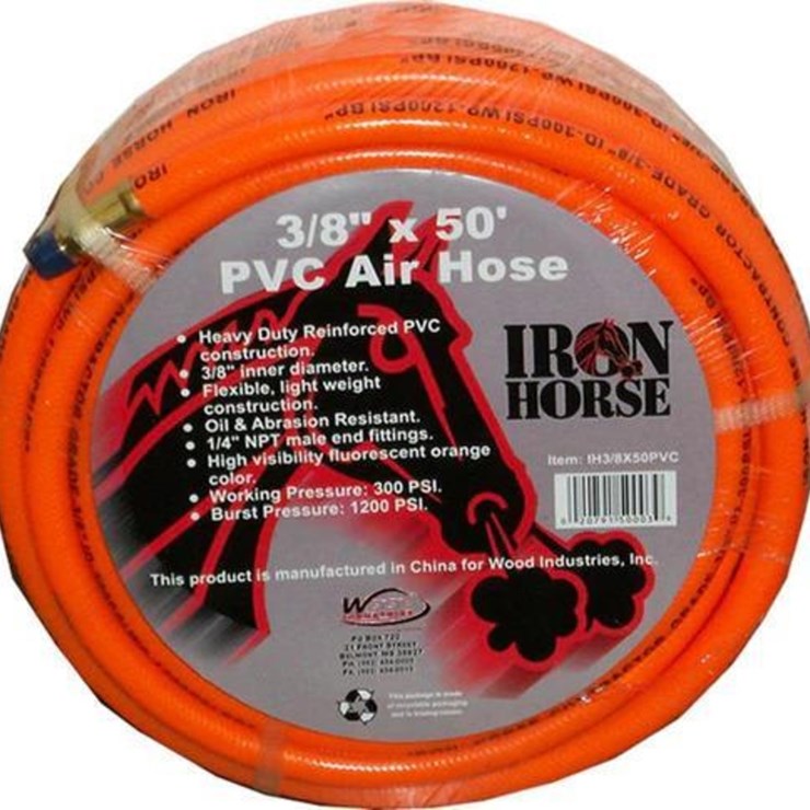 New Unused Iron horse auto air hose reel 3/8" x 50 ft