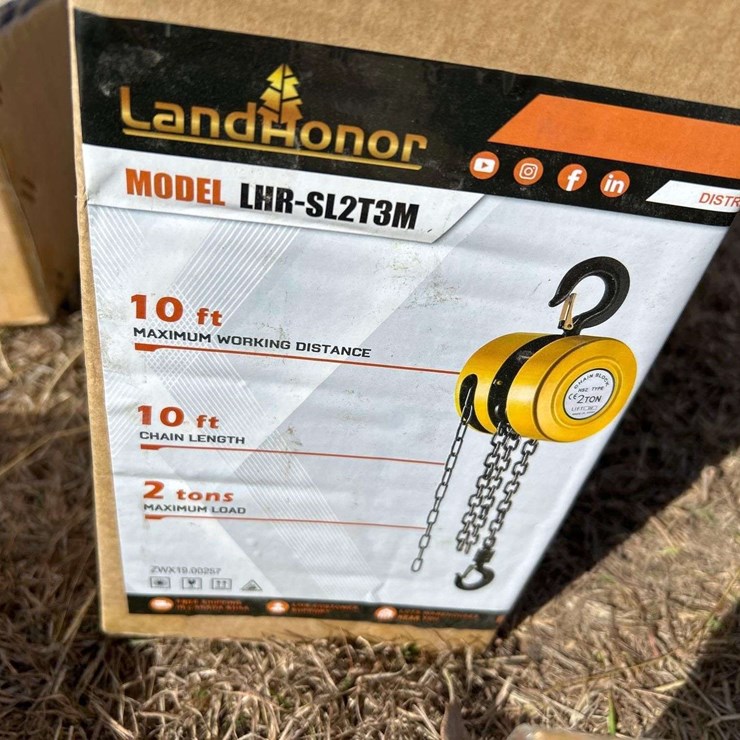 LandHonor LHR-SL2T3M 2-Ton Chain Hoist