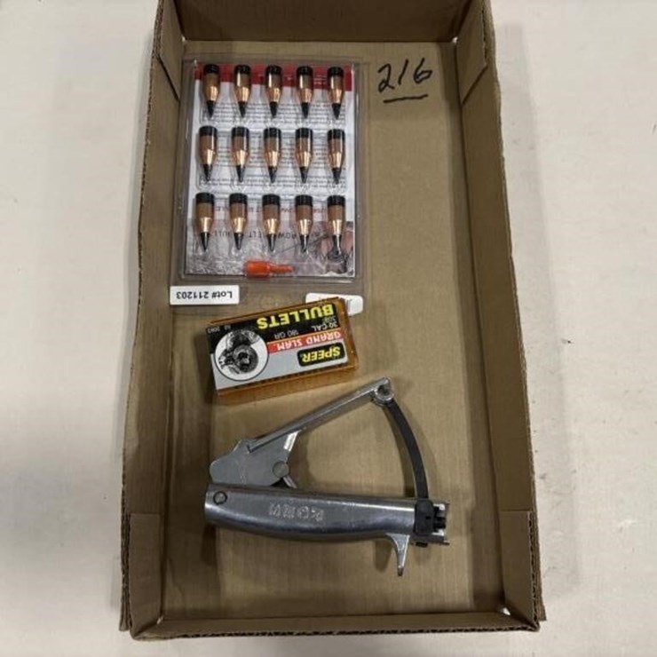 308 Bullets, RCBS punch tool, BP bullets