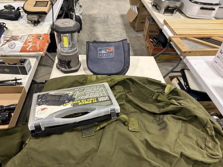 army-bag,-tie-down-strap,-lantern,-etc-image-1