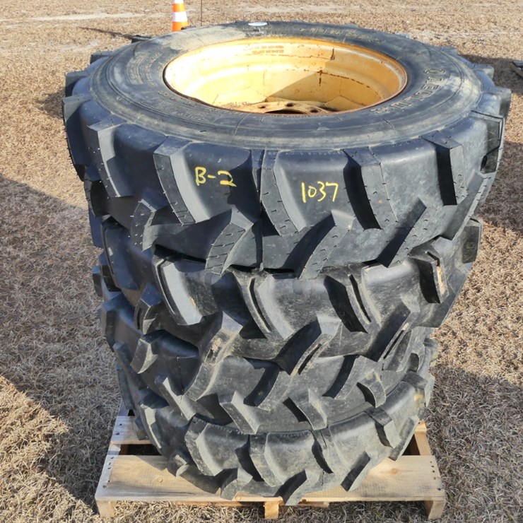 Pallet of Four Pivot Wheels & Tires