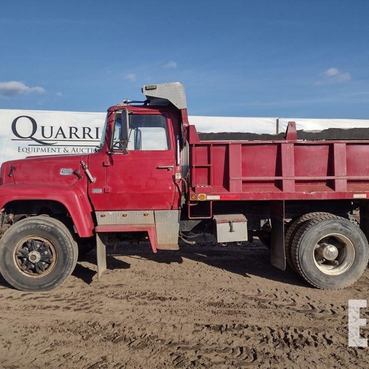 82 FORD L8000 DUMP TRUCK^TITLE^