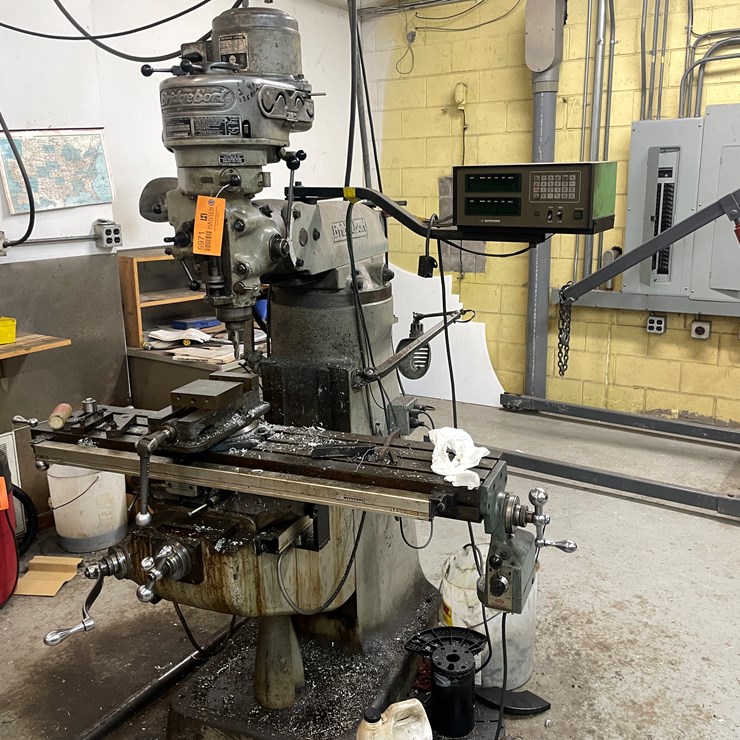 #5971 • Bridgeport Metal Milling Machine