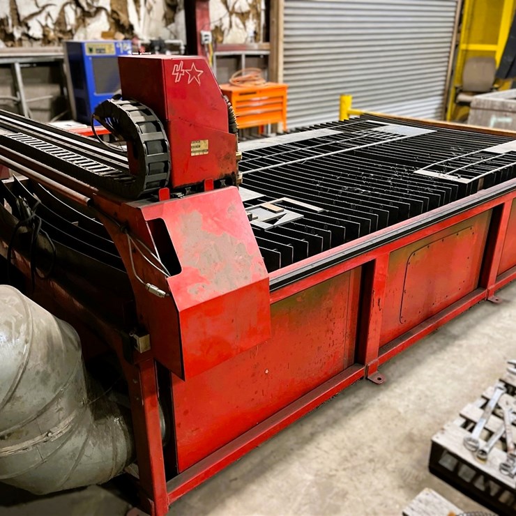 #9 • DYNATORCH 5x10 CNC PLASMA CUTTING TABLE MODEL XLS