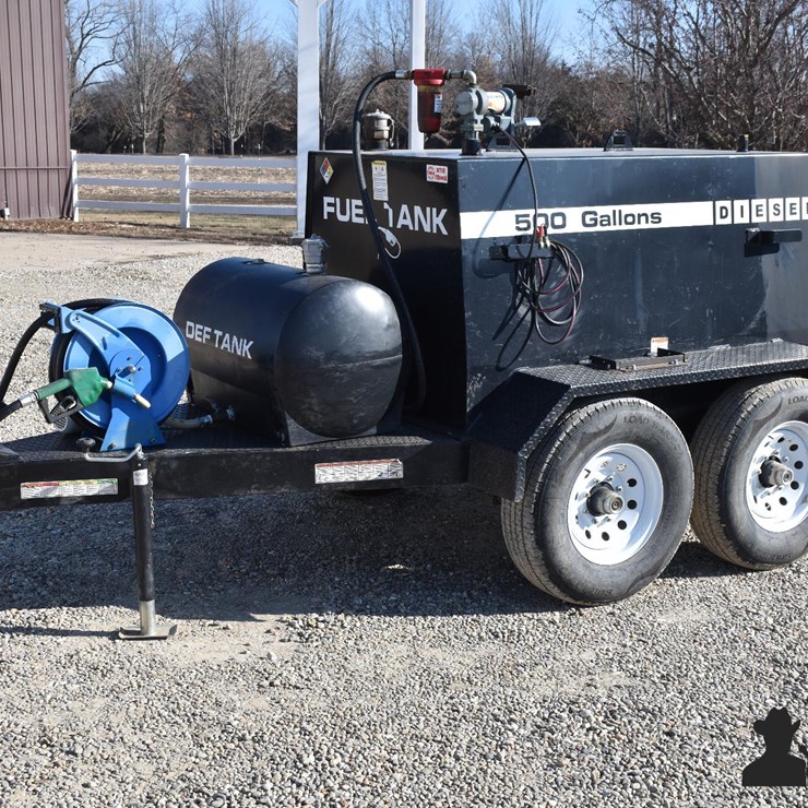 2023 Industrias America 500-Gal T/A Fuel Trailer