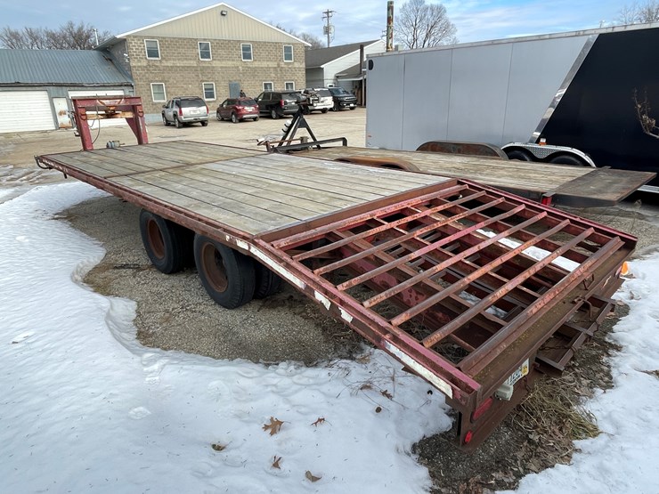 #4003-•-1997-high-view-mfg-25'-5th-wheel-flatbed-trailer-(wi-title-in-delay)-image-6