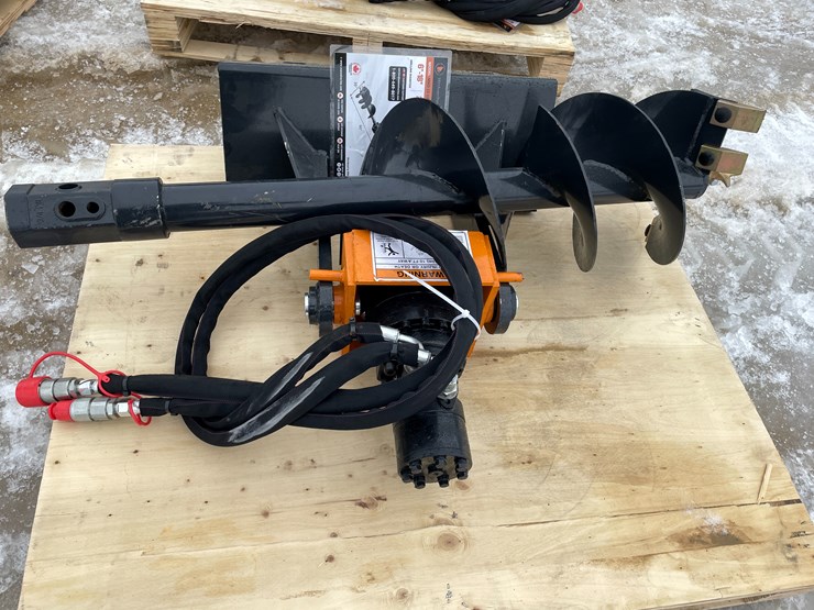 #2351-•-wolverine-mini-skid-steer-auger-drive-and-bit-image-2