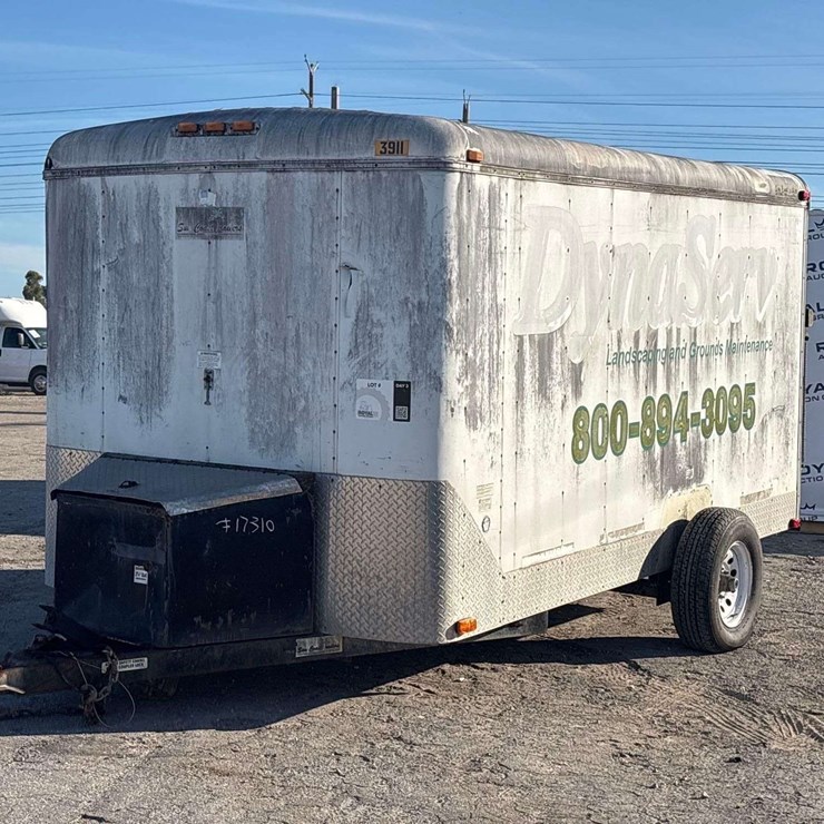 2012 Sun Coast Trailers 712ESB5 S/A Enclosed Trailer